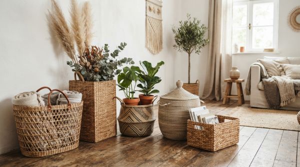 Top conseils pour sélectionner des paniers en osier tendance